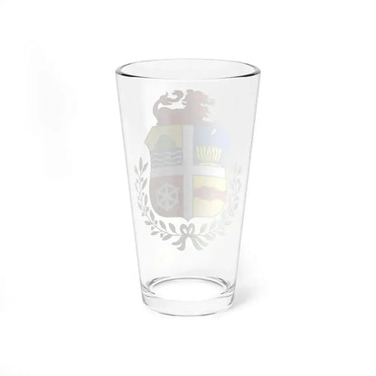 Coat of arms of Aruba - Pint Glass 16oz - Go Mug Yourself