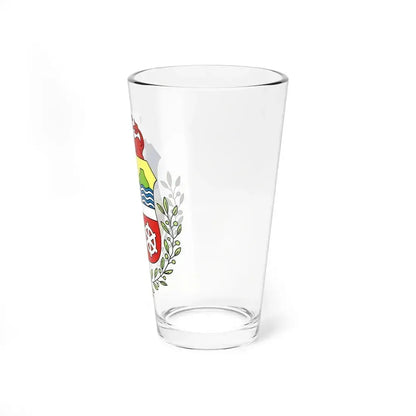 Coat of arms of Aruba - Pint Glass 16oz - Go Mug Yourself