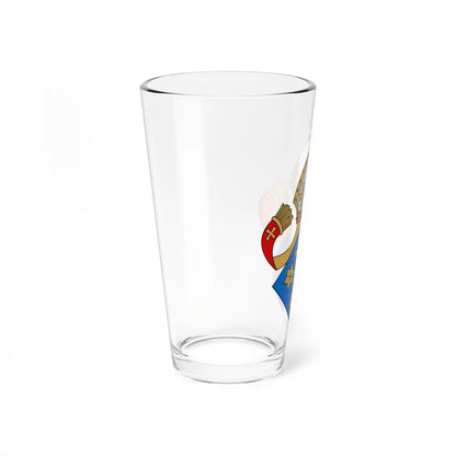 Coat of arms of Arvid Kurki (Finland) (Coat of Arms) Pint Glass 16oz - Go Mug Yourself