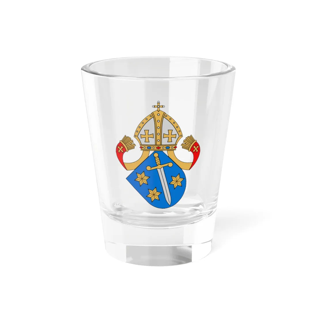 Coat of arms of Arvid Kurki (Finland) (Coat of Arms) Shot Glass 1.5oz 1.5oz - Go Mug Yourself