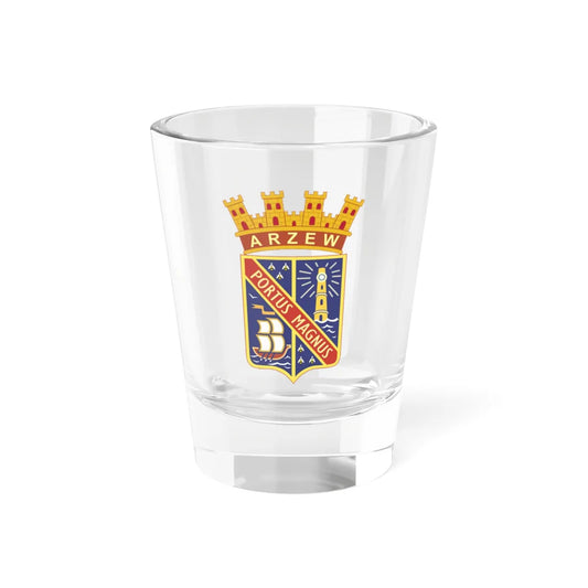 Coat of arms of Arzew French Algeria (Algeria) (Coat of Arms) Shot Glass 1.5oz 1.5oz - Go Mug Yourself