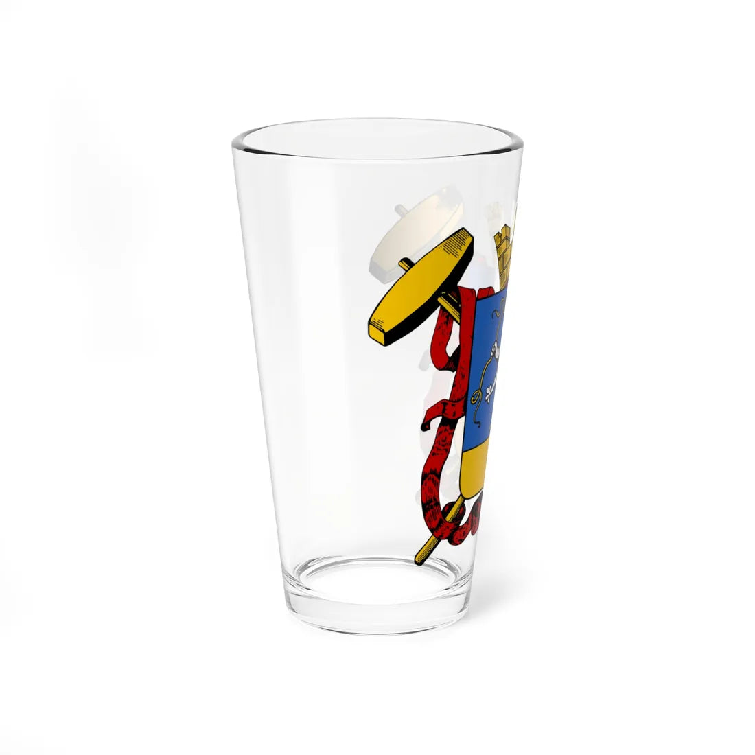Coat of arms of Ashabat 1908 (Russia) (Coat of Arms) Pint Glass 16oz - Go Mug Yourself