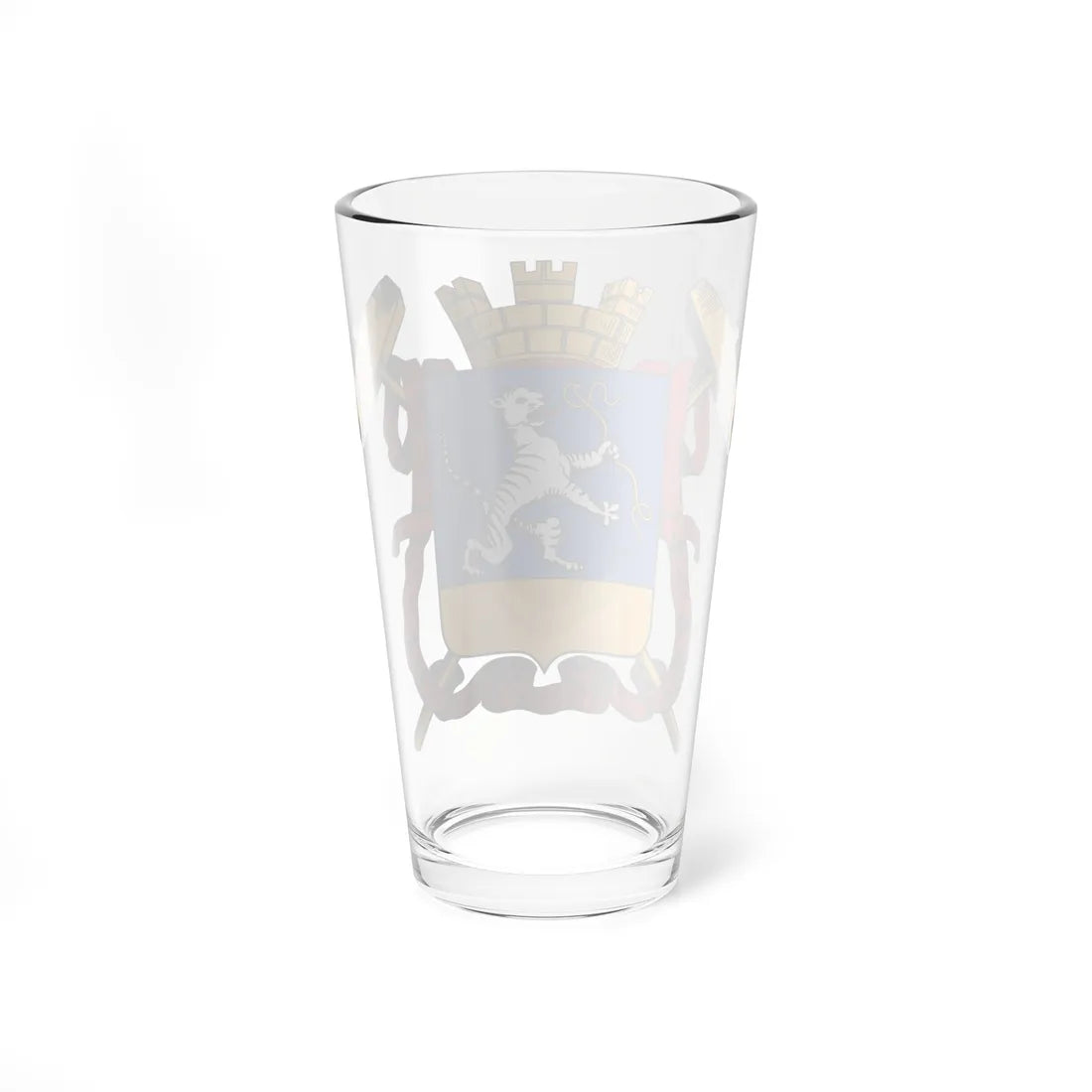 Coat of arms of Ashabat 1908 (Russia) (Coat of Arms) Pint Glass 16oz - Go Mug Yourself