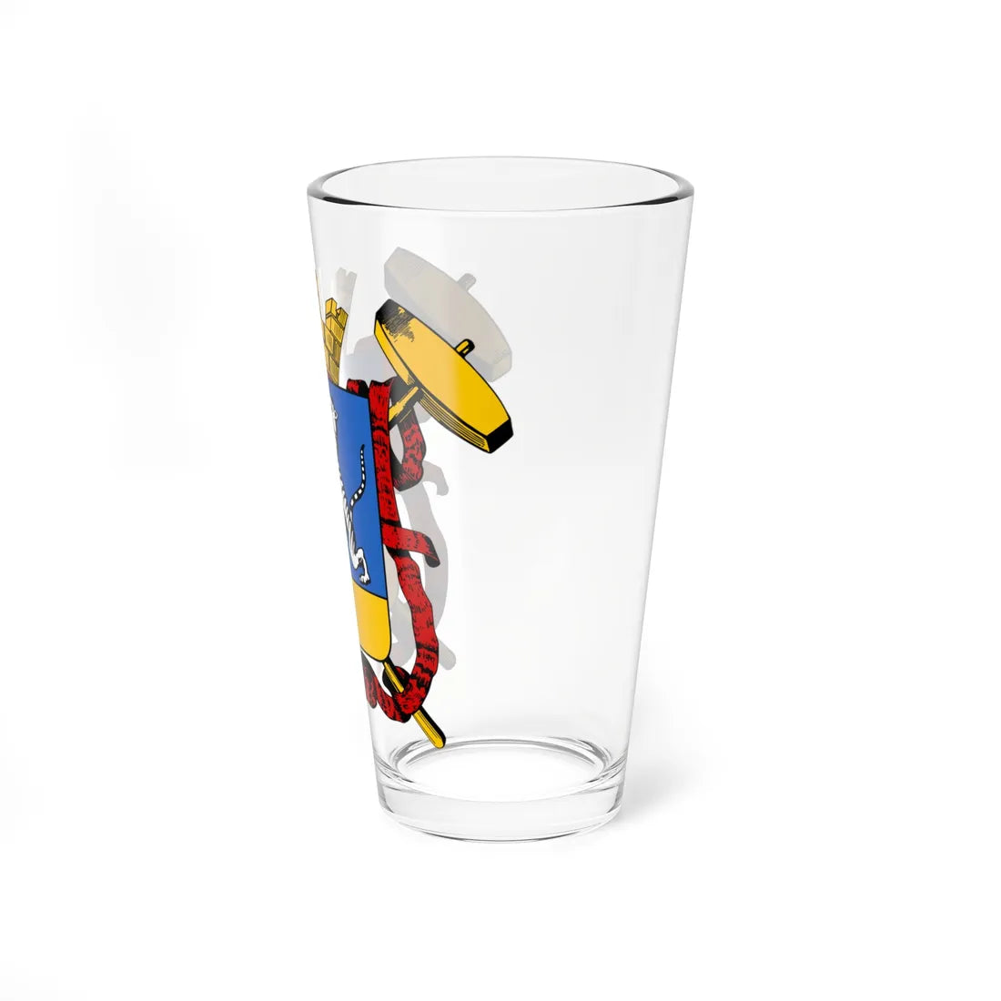 Coat of arms of Ashabat 1908 (Russia) (Coat of Arms) Pint Glass 16oz - Go Mug Yourself