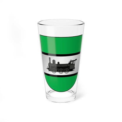 Coat of Arms of Asipovičy (Belarus) (Coat of Arms) Pint Glass 16oz 16oz - Go Mug Yourself