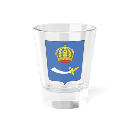 Coat of Arms of Astrakhan (Russia) (Coat of Arms) Shot Glass 1.5oz 1.5oz - Go Mug Yourself