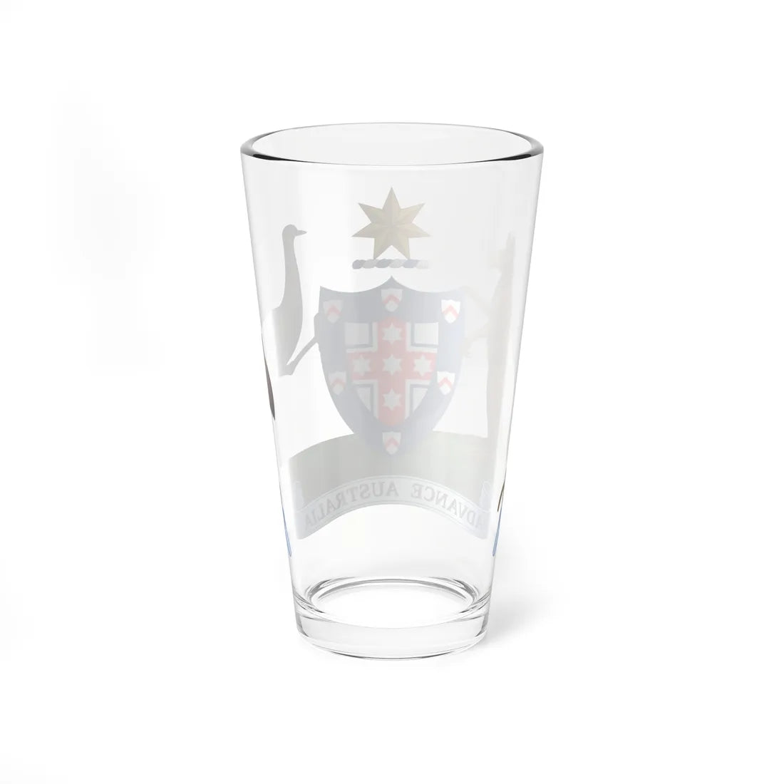 Coat of arms of Australia 1908-1912 (Australia) (Coat of Arms) Pint Glass 16oz - Go Mug Yourself