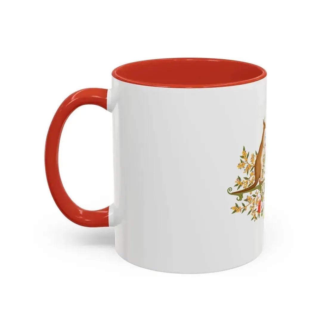 Coat of Arms of Australia - Accent Coffee Mug - Go Mug Yourself