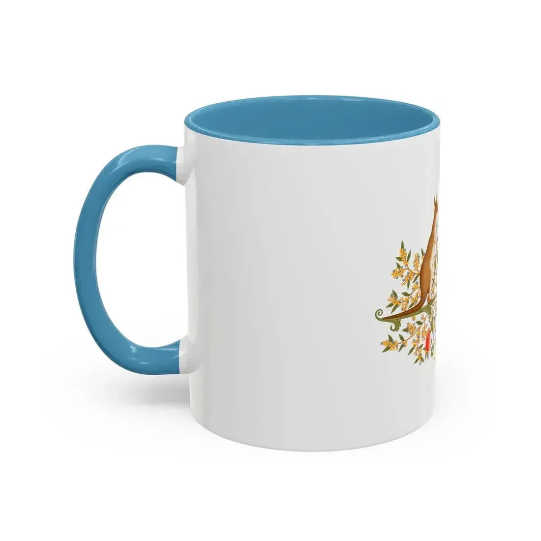 Coat of Arms of Australia - Accent Coffee Mug - Go Mug Yourself