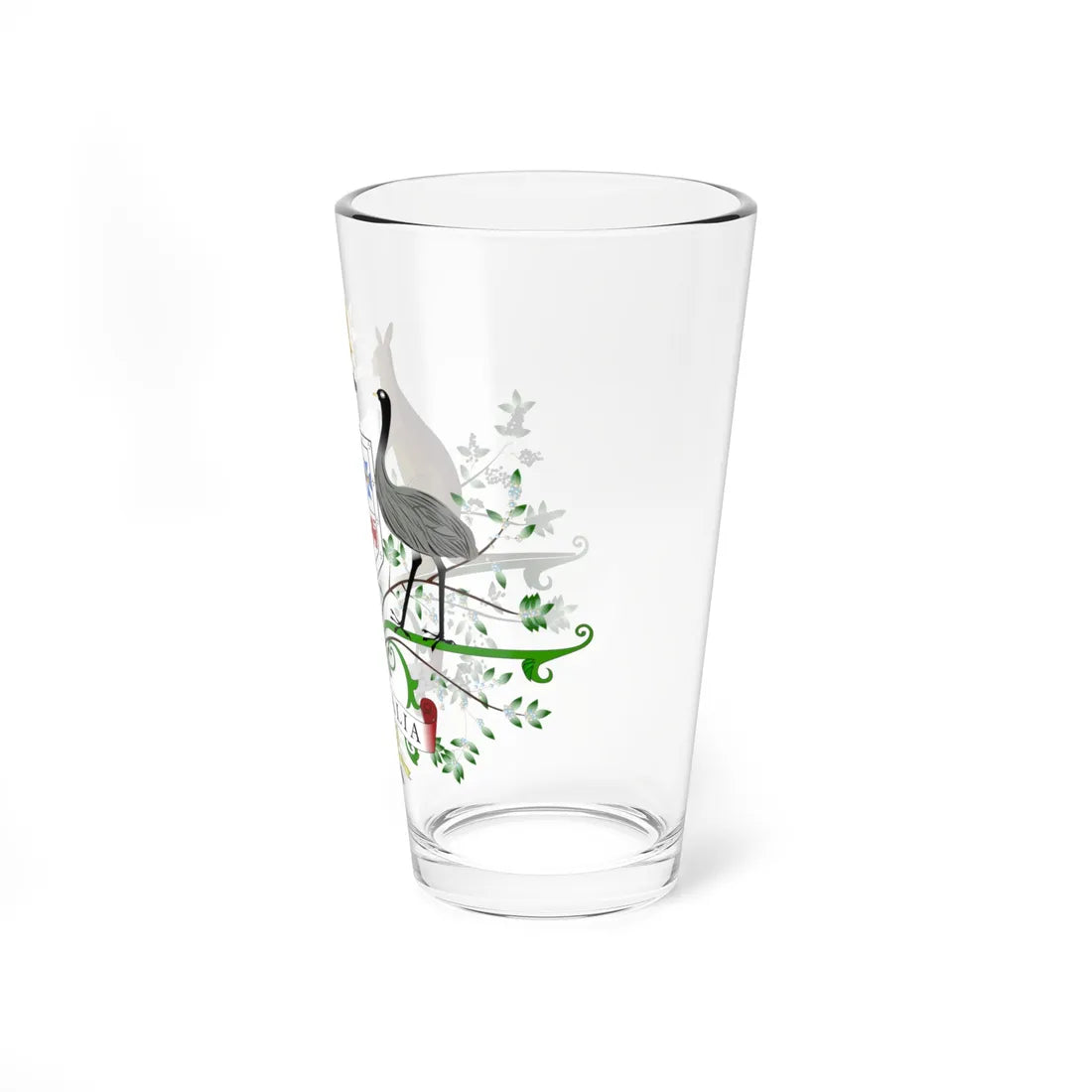 Coat of arms of Australia (Australia) (Coat of Arms) Pint Glass 16oz - Go Mug Yourself
