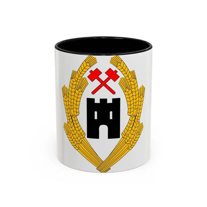 Coat of Arms of Austria 1918 - Accent Coffee Mug 11oz Black - Go Mug Yourself