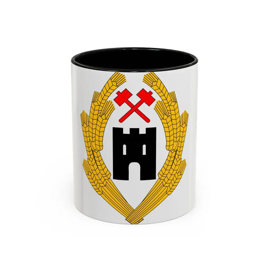 Coat of Arms of Austria 1918 - Accent Coffee Mug 11oz Black - Go Mug Yourself