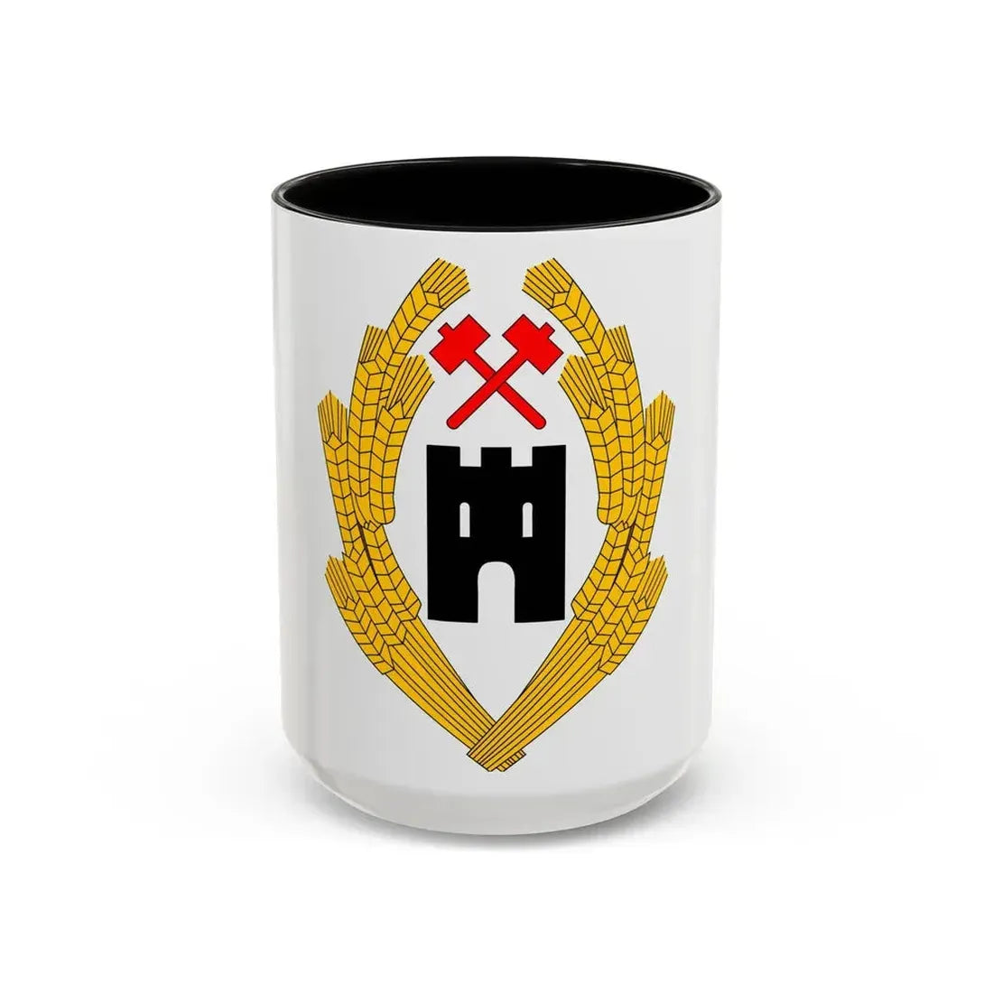 Coat of Arms of Austria 1918 - Accent Coffee Mug 15oz Black - Go Mug Yourself