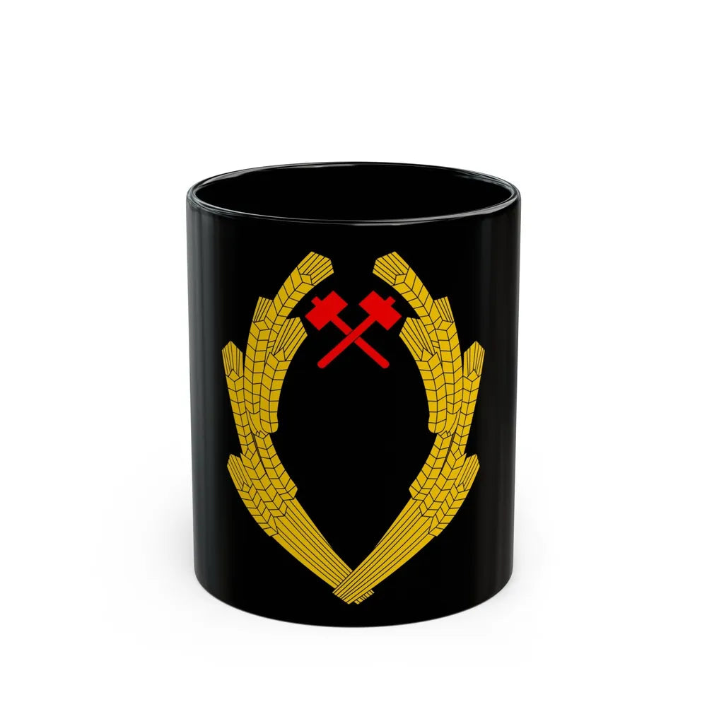 Coat of Arms of Austria 1918 - Black Coffee Mug-11oz-Go Mug Yourself