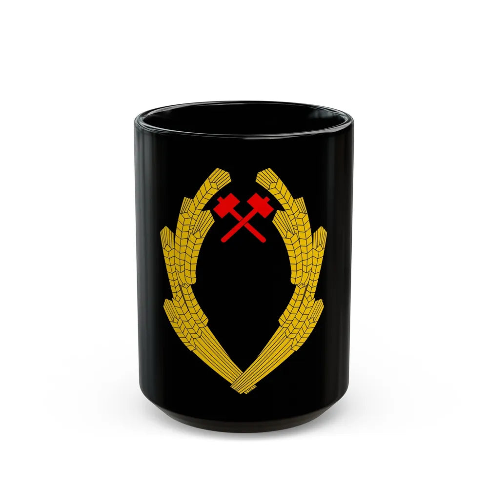 Coat of Arms of Austria 1918 - Black Coffee Mug-15oz-Go Mug Yourself