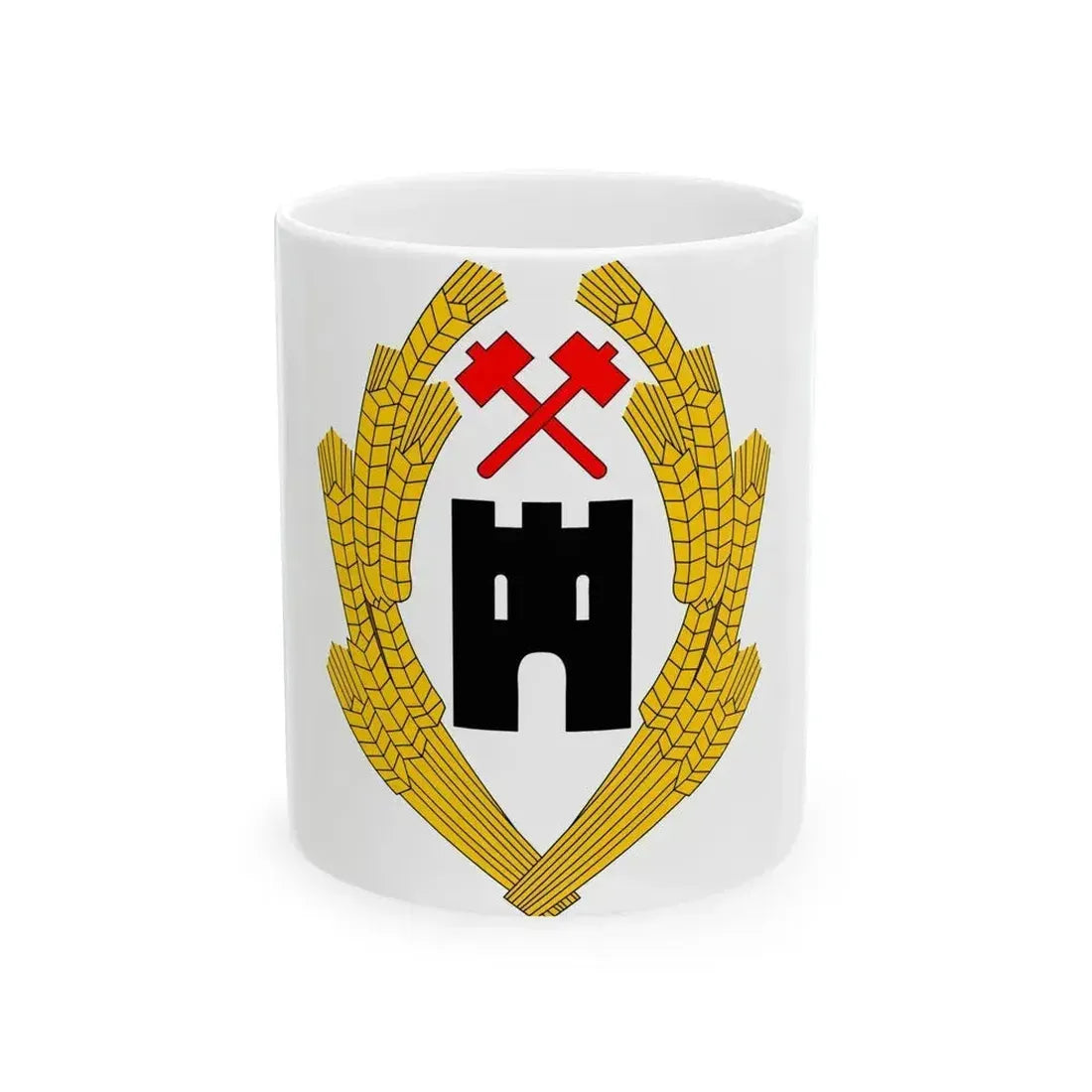 Coat of Arms of Austria 1918 - White Coffee Mug 11oz - Go Mug Yourself