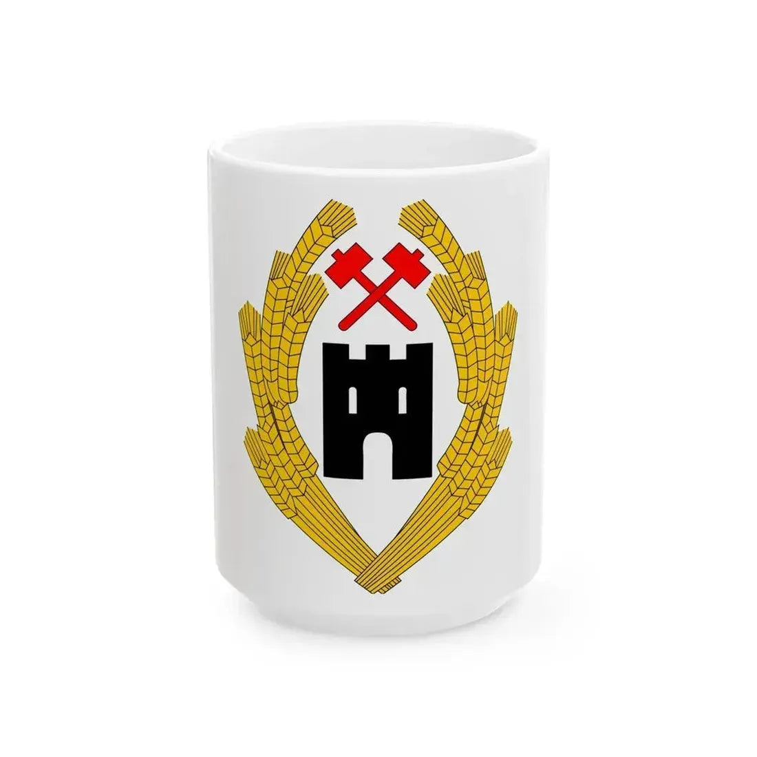 Coat of Arms of Austria 1918 - White Coffee Mug 15oz - Go Mug Yourself