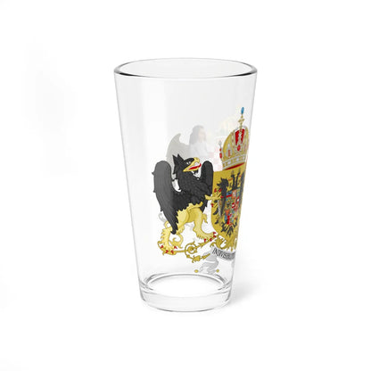 Coat of arms of Austria-Hungary 1914 (Austria) (Coat of Arms) Pint Glass 16oz - Go Mug Yourself