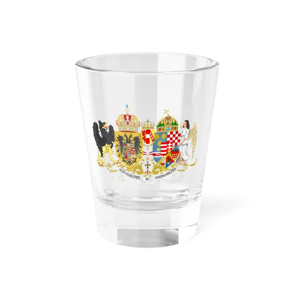 Coat of arms of Austria-Hungary 1914 (Austria) (Coat of Arms) Shot Glass 1.5oz 1.5oz - Go Mug Yourself