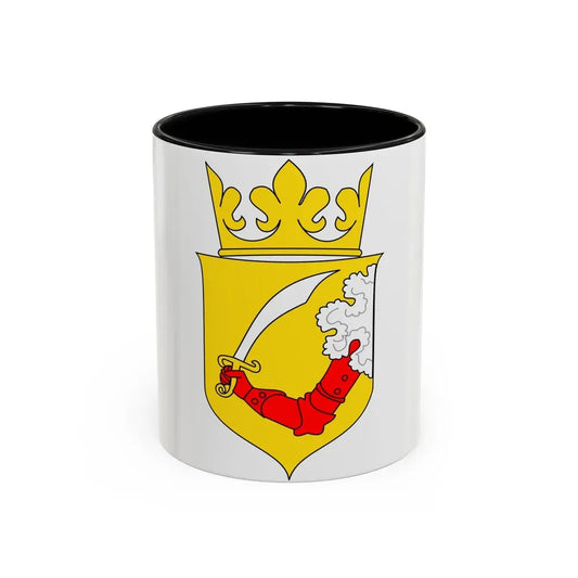 Coat of arms of Austrian Bosnia - Accent Coffee Mug 11oz Black - Go Mug Yourself