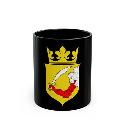 Coat of arms of Austrian Bosnia - Black Coffee Mug-11oz-Go Mug Yourself