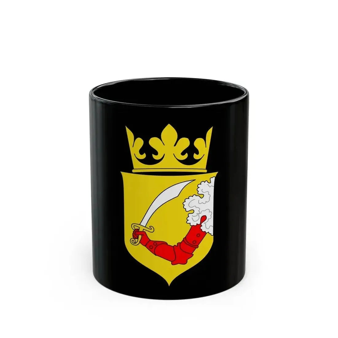 Coat of arms of Austrian Bosnia - Black Coffee Mug 11oz - Go Mug Yourself