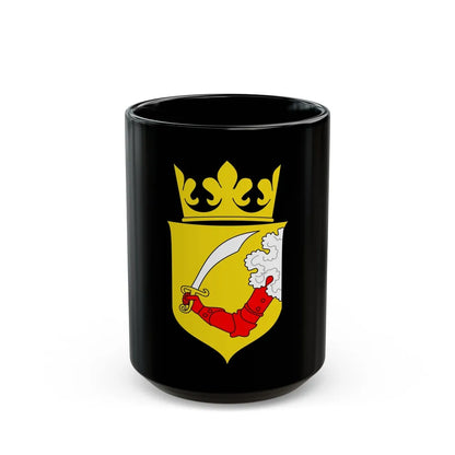 Coat of arms of Austrian Bosnia - Black Coffee Mug-15oz-Go Mug Yourself