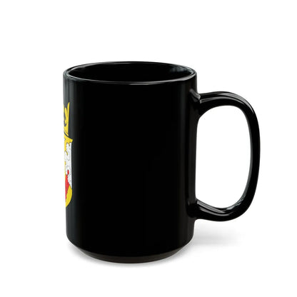 Coat of arms of Austrian Bosnia - Black Coffee Mug-Go Mug Yourself