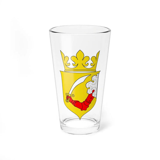 Coat of arms of Austrian Bosnia - Pint Glass 16oz-16oz-Go Mug Yourself