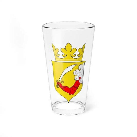 Coat of arms of Austrian Bosnia - Pint Glass 16oz 16oz - Go Mug Yourself