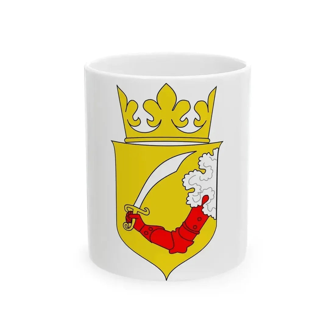Coat of arms of Austrian Bosnia - White Coffee Mug 11oz - Go Mug Yourself