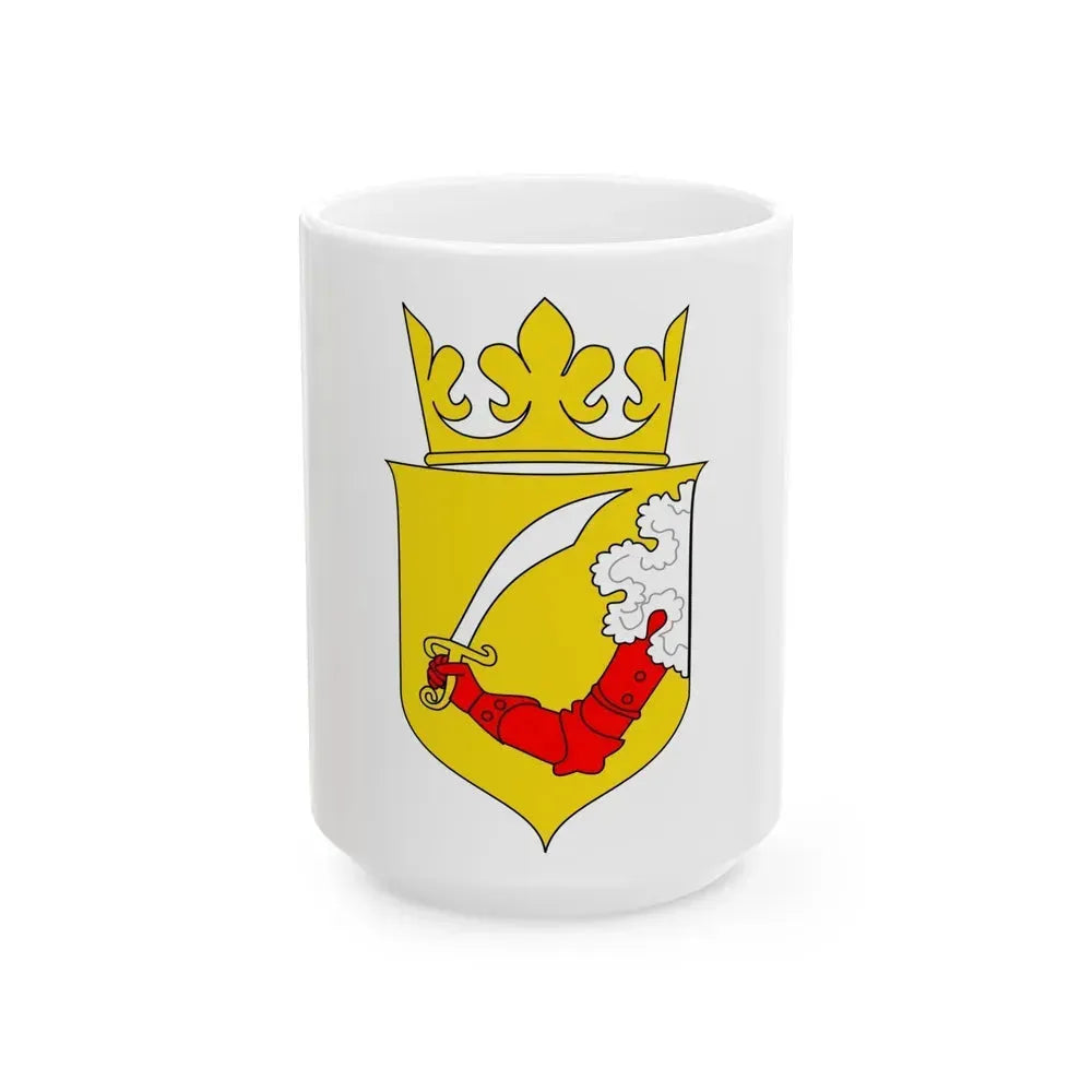 Coat of arms of Austrian Bosnia - White Coffee Mug 15oz - Go Mug Yourself