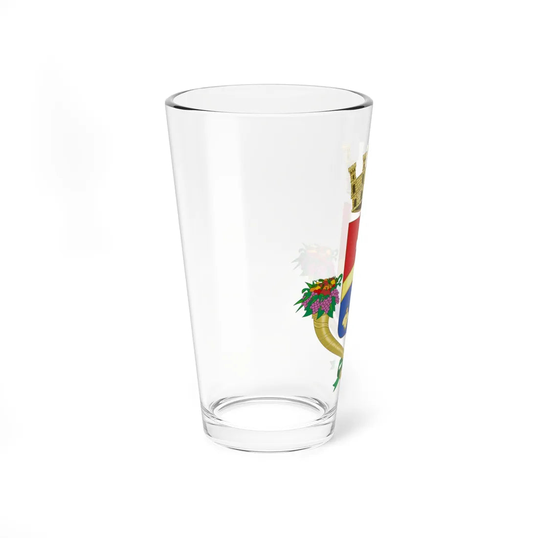Coat of arms of Avola (Italy) (Coat of Arms) Pint Glass 16oz - Go Mug Yourself