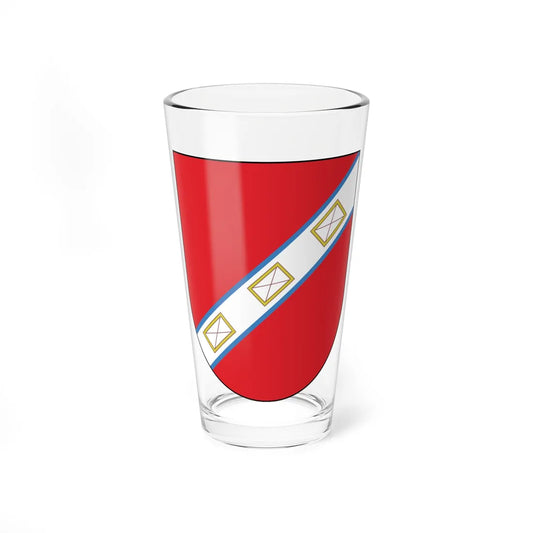 Coat of Arms of Azaryčy (Belarus) (Coat of Arms) Pint Glass 16oz 16oz - Go Mug Yourself