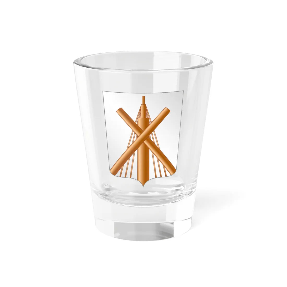 Coat of Arms of Babruisk Belarus (Belarus) (Coat of Arms) Shot Glass 1.5oz 1.5oz - Go Mug Yourself