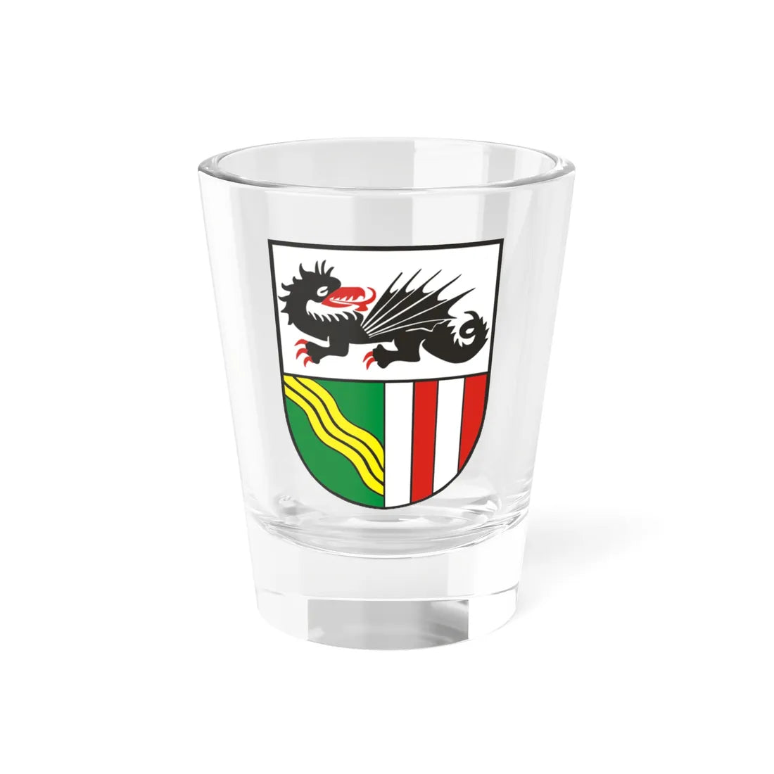Coat of Arms of Bad Goisern (Austria) (Coat of Arms) Shot Glass 1.5oz 1.5oz - Go Mug Yourself