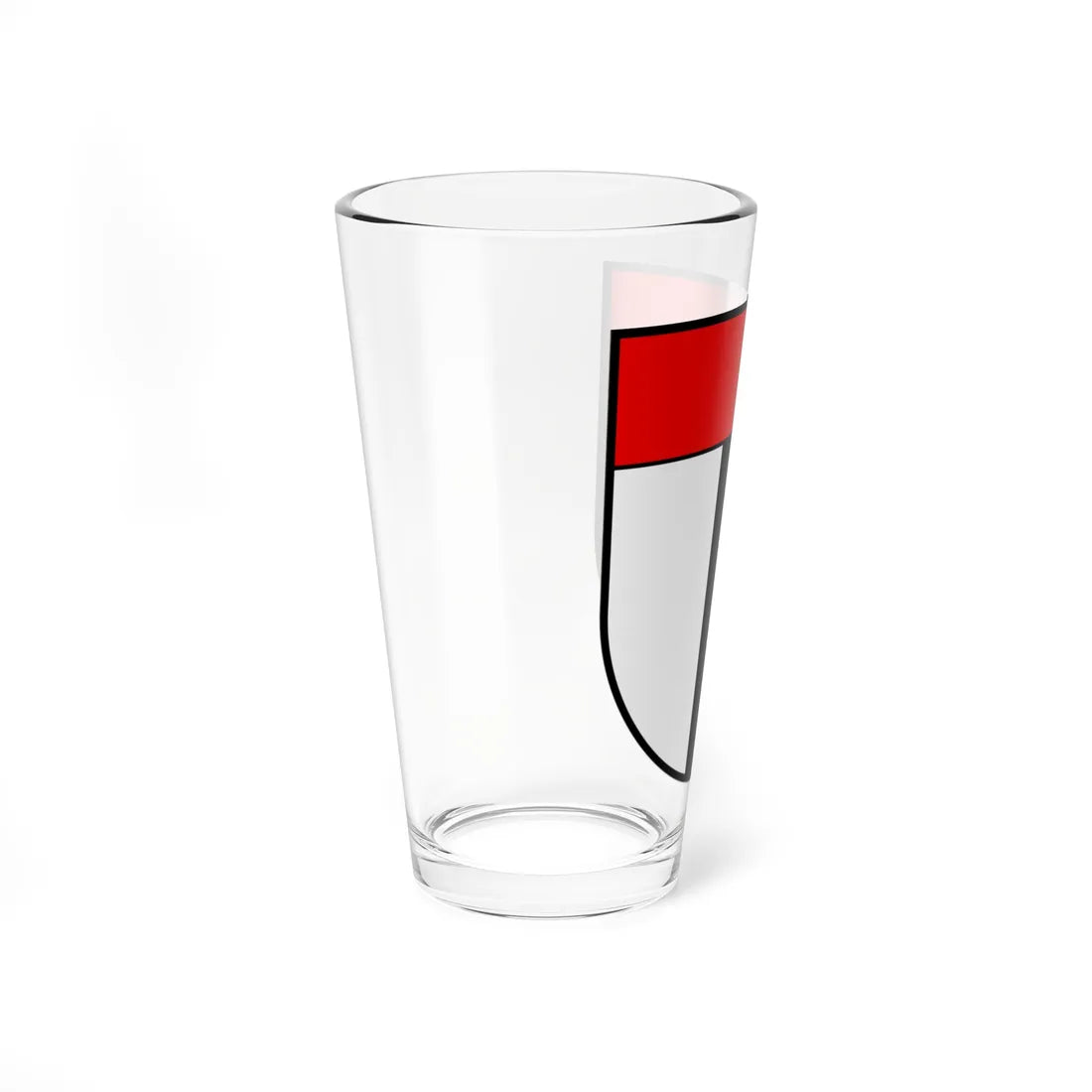 Coat of arms of Baden AG (Switzerland) (Coat of Arms) Pint Glass 16oz - Go Mug Yourself