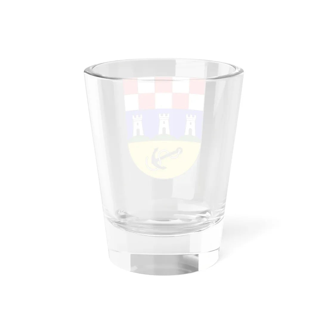 Coat of arms of Bakar (Croatia) (Coat of Arms) Shot Glass 1.5oz - Go Mug Yourself