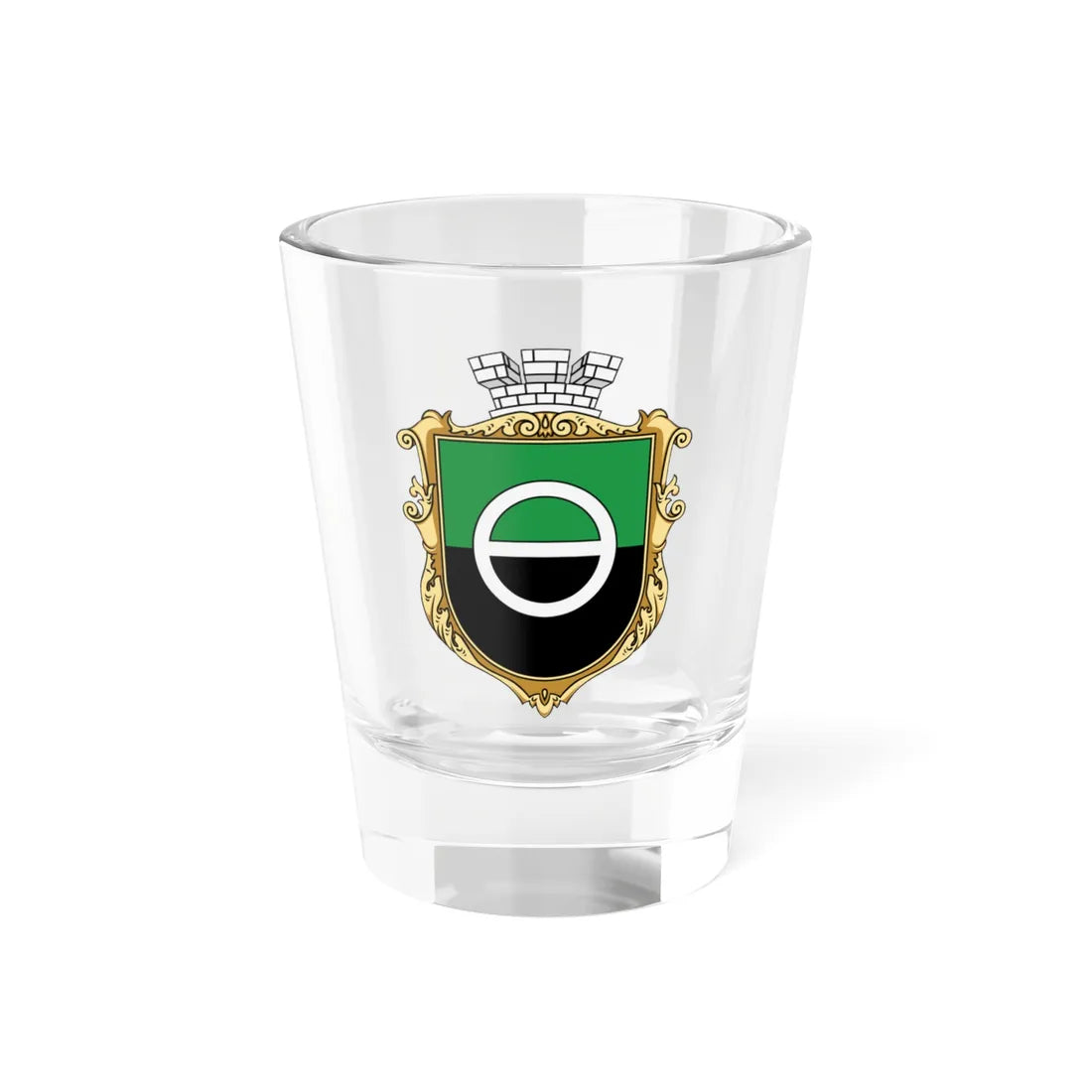 Coat of Arms of Bakhmut (Ukraine) (Coat of Arms) Shot Glass 1.5oz 1.5oz - Go Mug Yourself