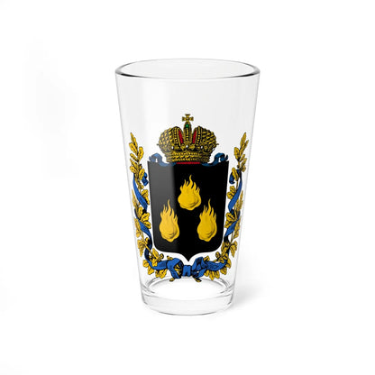 Coat of arms of Baku Governorate 1883 (Russia) (Coat of Arms) Pint Glass 16oz 16oz - Go Mug Yourself