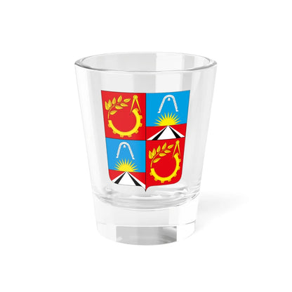 Coat of arms of Balashikha (Russia) (Coat of Arms) Shot Glass 1.5oz 1.5oz - Go Mug Yourself