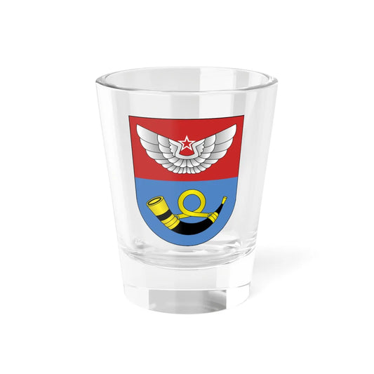 Coat of Arms of Balbasava (Belarus) (Coat of Arms) Shot Glass 1.5oz 1.5oz - Go Mug Yourself