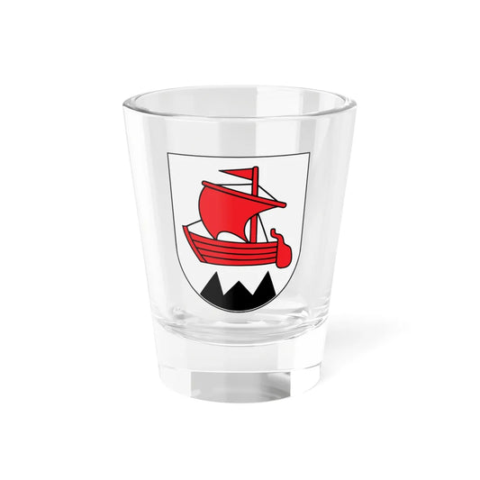 Coat of arms of Balbieriškis (Lithuania) (Coat of Arms) Shot Glass 1.5oz 1.5oz - Go Mug Yourself