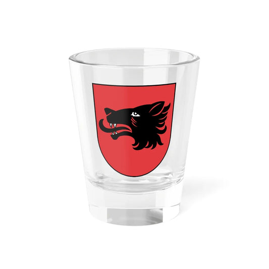 Coat of Arms of Balvi (Latvia) (Coat of Arms) Shot Glass 1.5oz 1.5oz - Go Mug Yourself