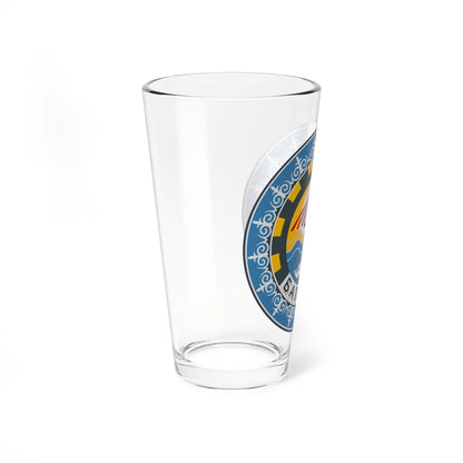 Coat of arms of Balykchy (Kyrgyzstan) (Coat of Arms) Pint Glass 16oz - Go Mug Yourself