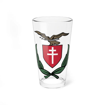 Coat of arms of Banate of Leitha (Austria) (Coat of Arms) Pint Glass 16oz 16oz - Go Mug Yourself