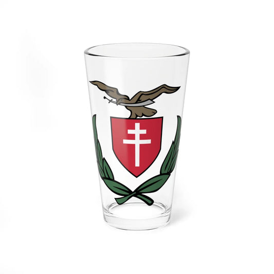 Coat of arms of Banate of Leitha (Austria) (Coat of Arms) Pint Glass 16oz 16oz - Go Mug Yourself