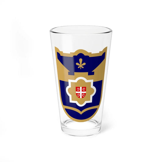 Coat of arms of Banja Luka (Bosnia and Herzegovina) (Coat of Arms) Pint Glass 16oz 16oz - Go Mug Yourself