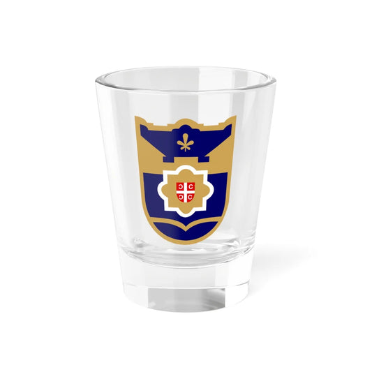 Coat of arms of Banja Luka (Bosnia and Herzegovina) (Coat of Arms) Shot Glass 1.5oz 1.5oz - Go Mug Yourself