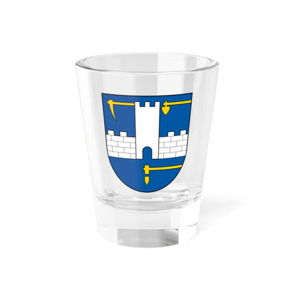 Coat of Arms of Banská Štiavnica (Slovakia) (Coat of Arms) Shot Glass 1.5oz 1.5oz - Go Mug Yourself